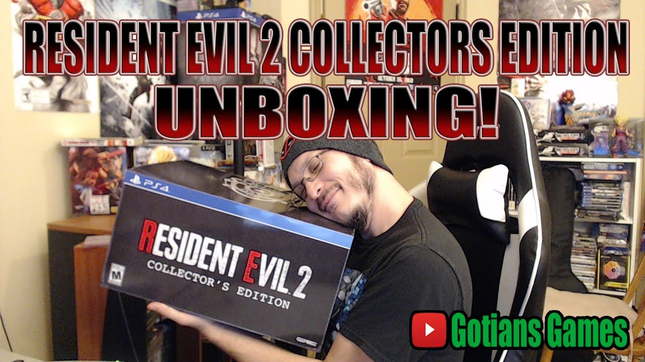 Resident Evil 2 Collectors Edition Unboxing!