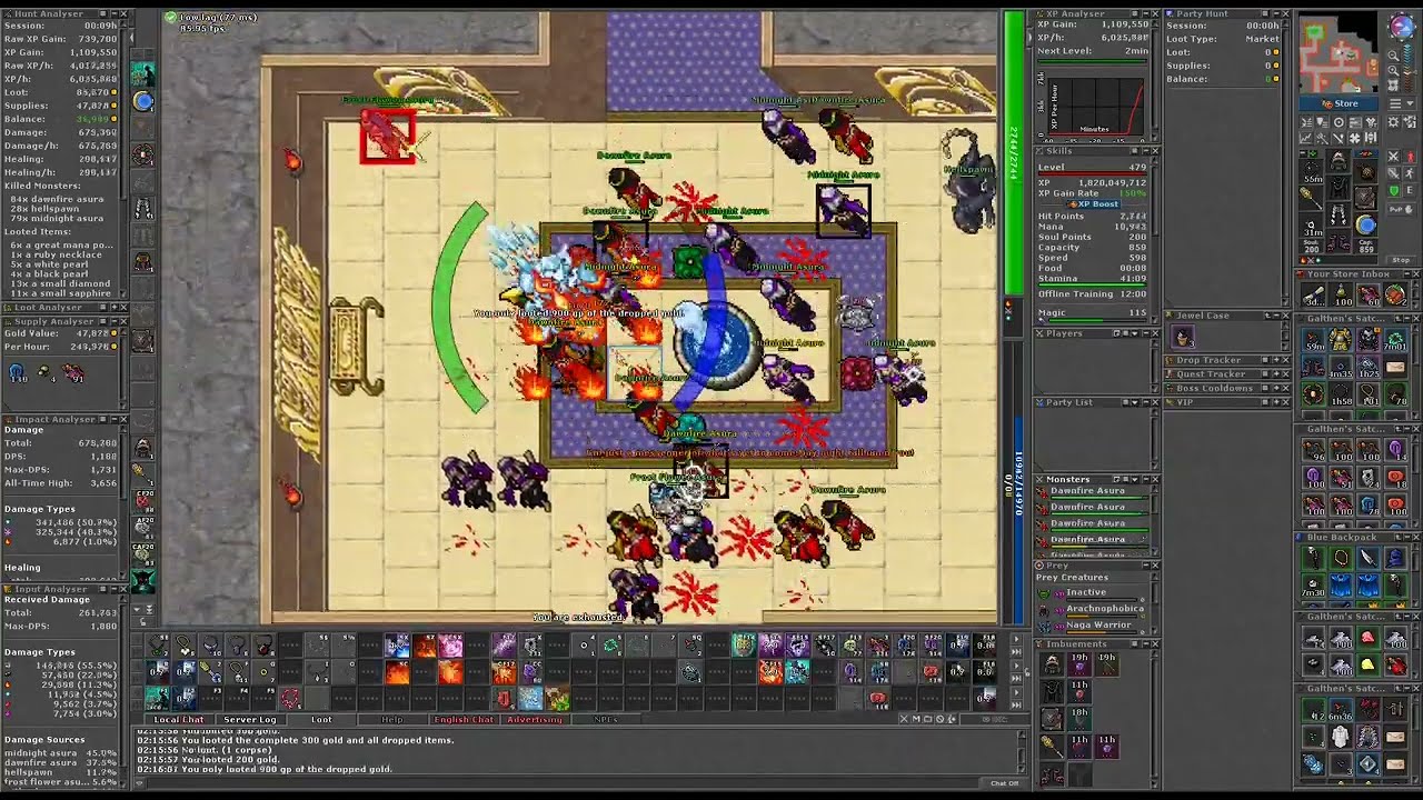 Asura Mirror ~ SOLO MS 479 ~ 4.8kk raw xp/h