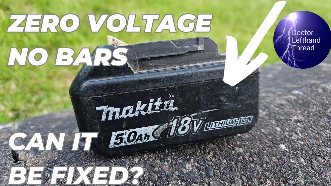 Makita Battery No Voltage I fixed it Here's How
