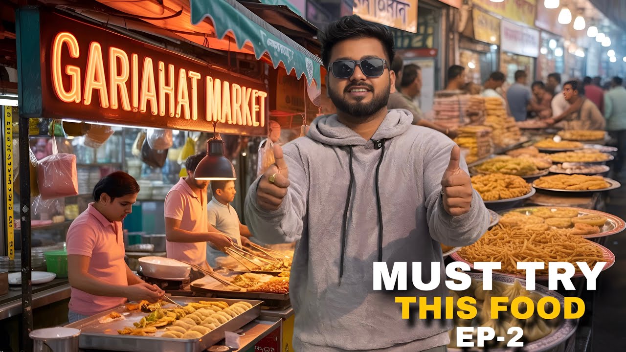 Gariahat Street Food Tour EP 2 | Kolkata’s Most Viral Foods in 2025!