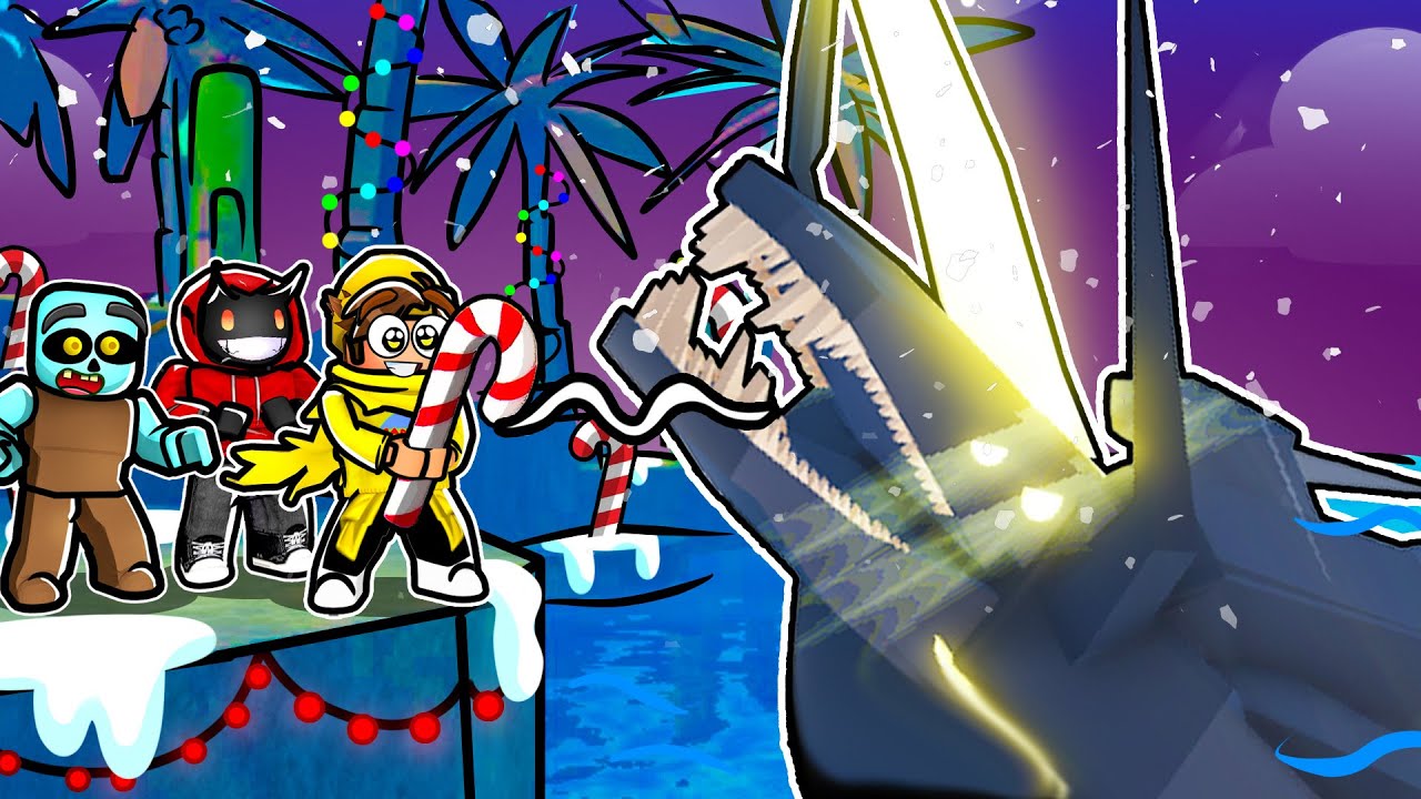 We Unlocked THE NEW CHRISTMAS REALM in Roblox Fisch