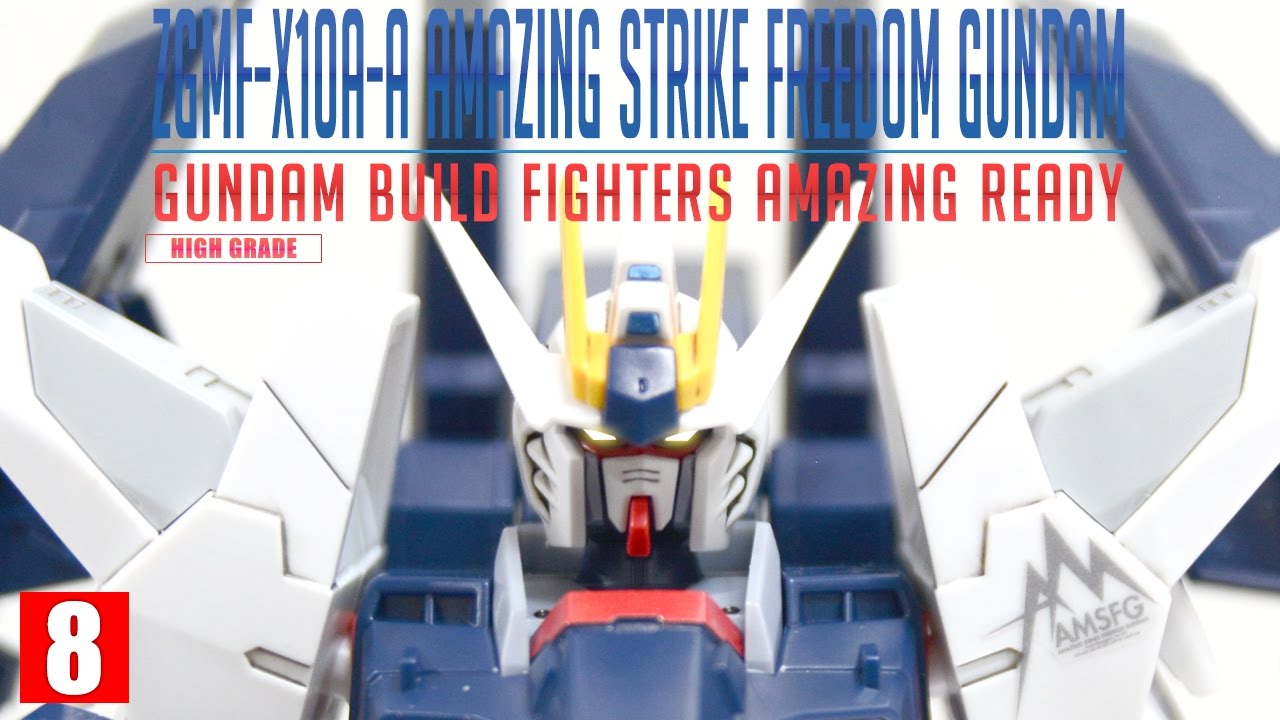 [REVIEW 2.0] HGBF 1/144 어메이징 스트라이크 프리덤 건담  / AMAZING STRIKE FREEDOM GUNDAM