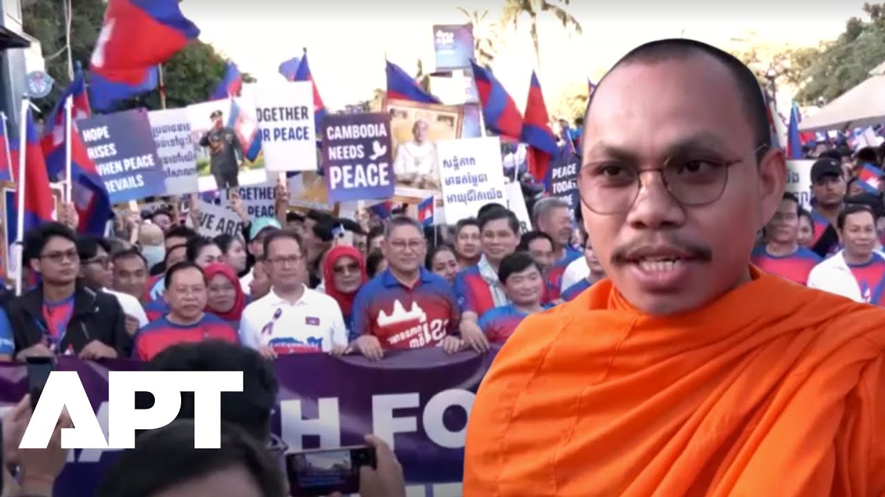 “We Want Peace, Not War”: Thousands March in Phnom Penh Amid Thailand Border Tensions | APT