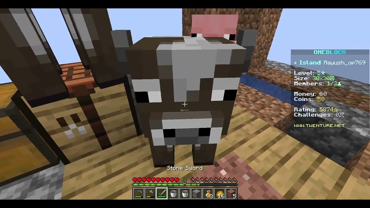 Playing minecraft public server #minecraft #server