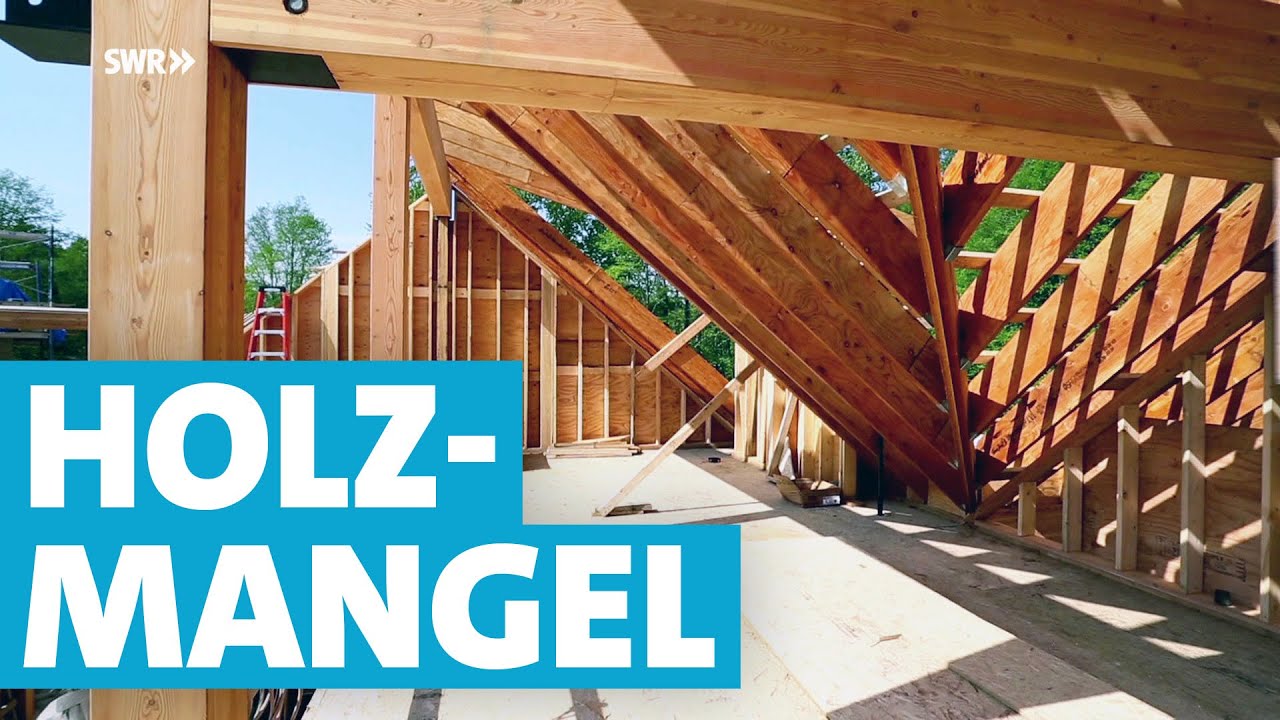 Warum das Bauholz knapp ist - Holzmangel belastet Baubranche