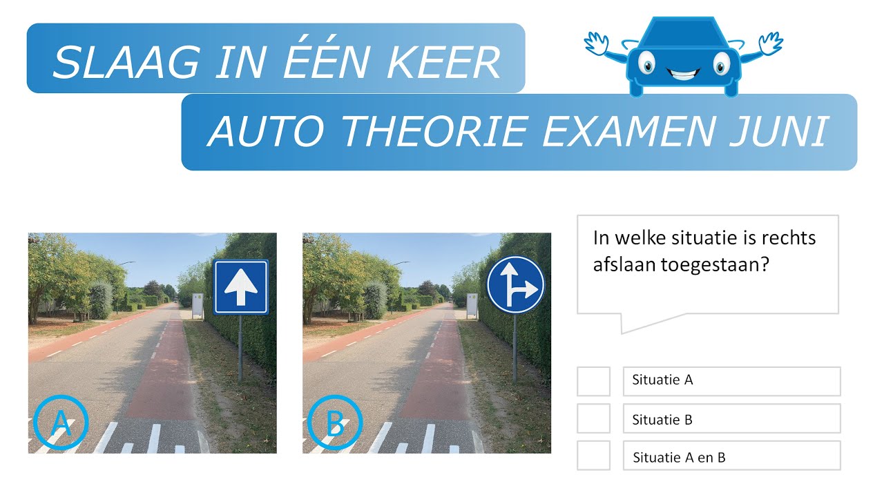 Auto theorie examen juni 2023