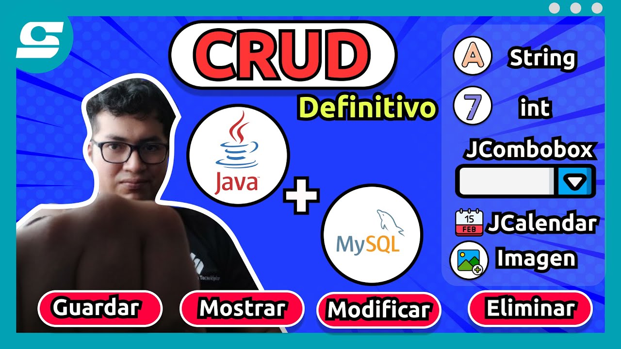 ¿Cómo hacer un CRUD(Guardar, Mostrar, Modificar y Eliminar) con Java y MySQL? FÁCIL Y ACTUALIZADO