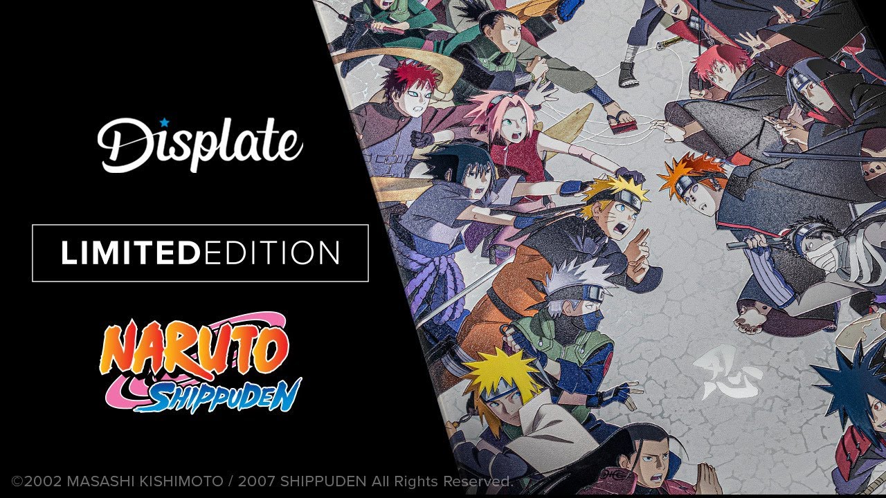 Shinobi Showdown | Limited Edition Displate | Naruto
