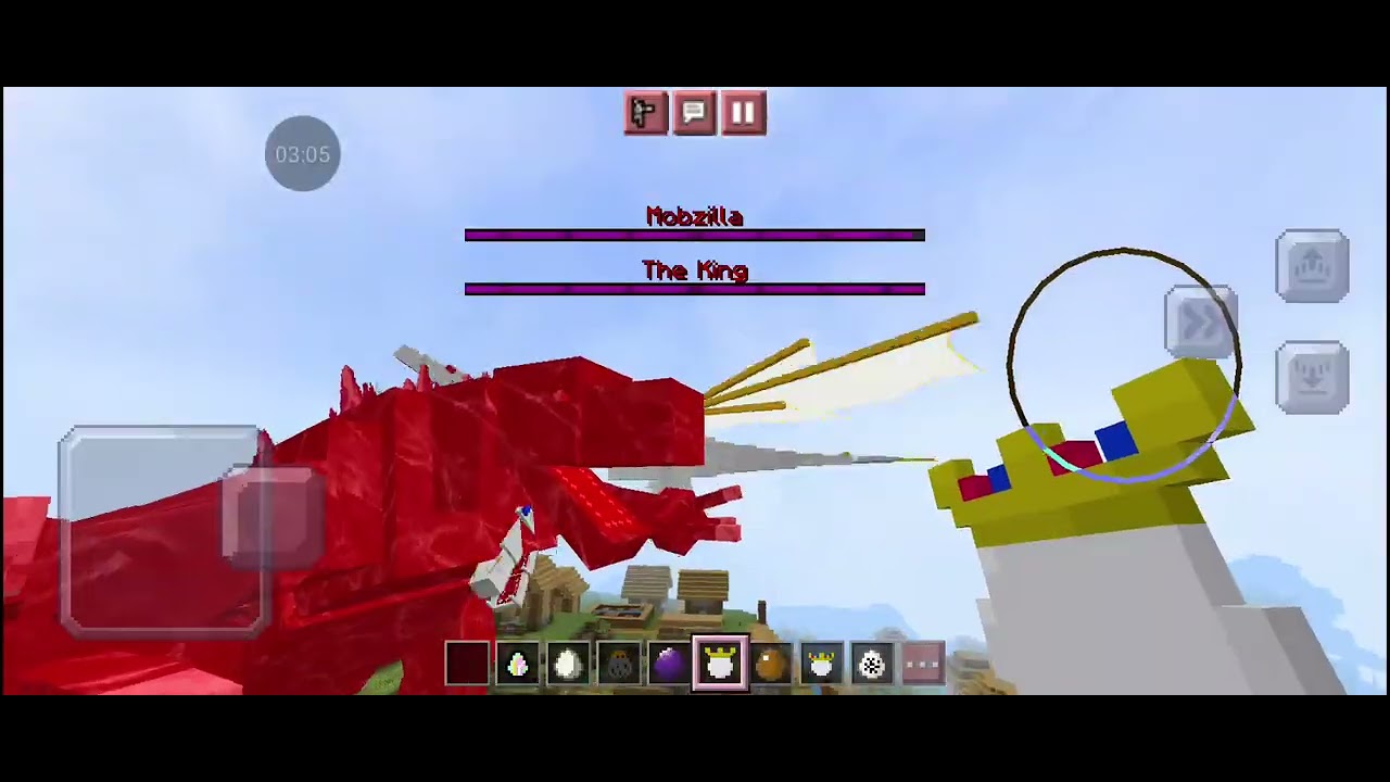 Minecraft mobzilla vs the kill