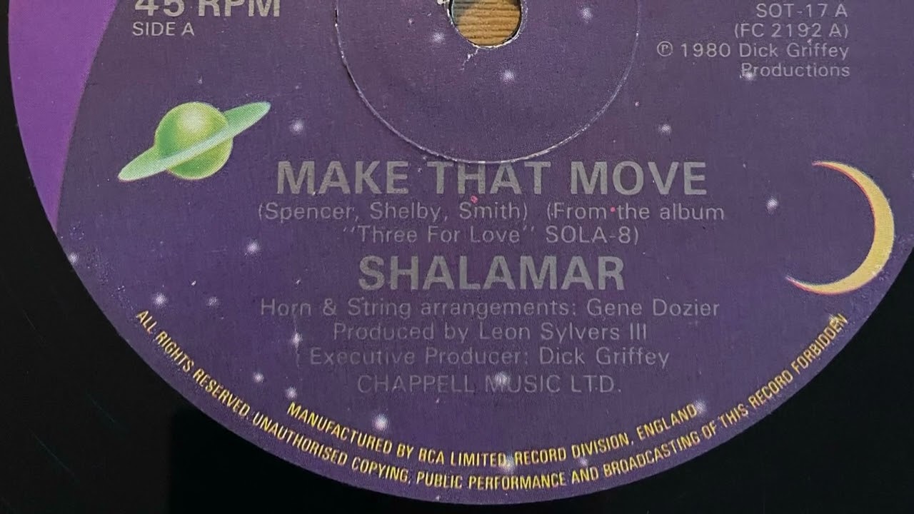 SHALAMAR - MAKE THAT MOVE - 12 INCH 1980