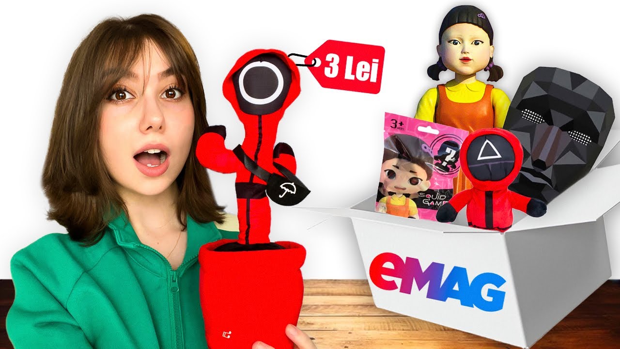 Am cheltuit *1000 LEI* pe produse FAKE Squid Game !