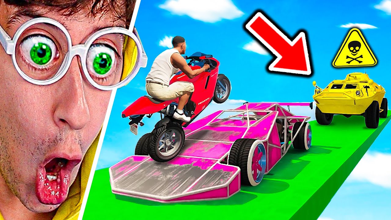 CARA a CARA 99.99999% TROLL en GTA 5 😂!! (Hermanos Mega Rampa)