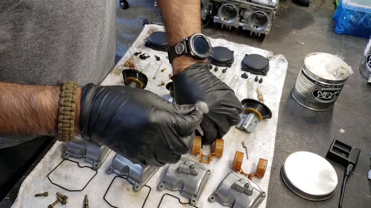 Honda CBR600 carburetor rebuild Part 2