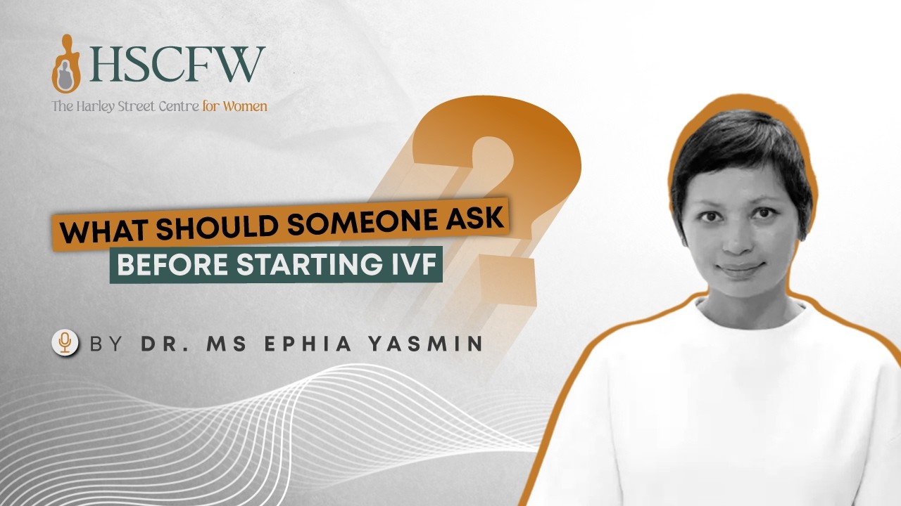 What should someone ask before starting IVF