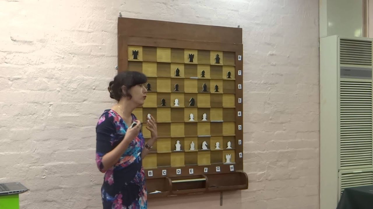 WGM Julia Ryjanova lecture: the art of exchanging pieces (part 1)