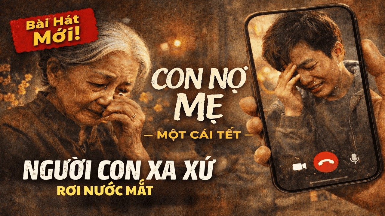 Con Nợ Mẹ Một Cái Tết | Nhạc Tết Xa Nhà, Nhớ Mẹ, Nghe Là Khóc