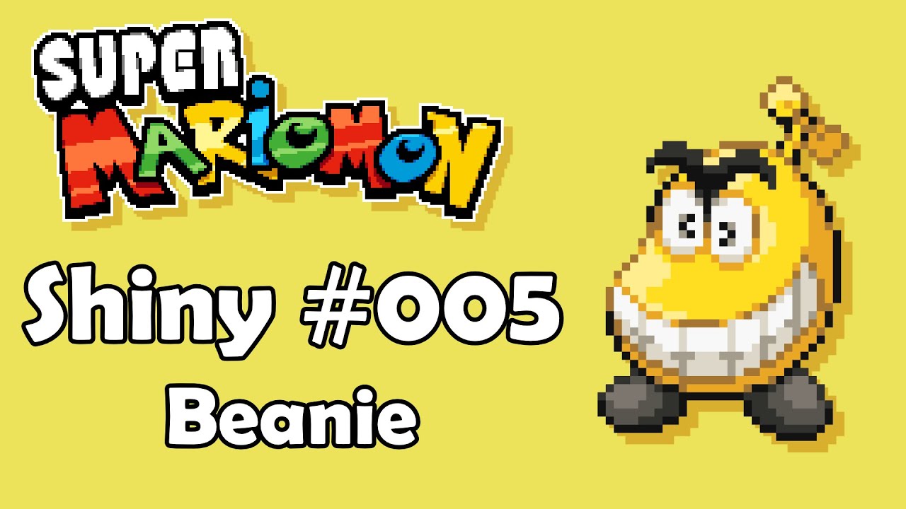 Mean Lean Grinning Bean | SHINY Beanie after 1429 RE's in Super Mariomon