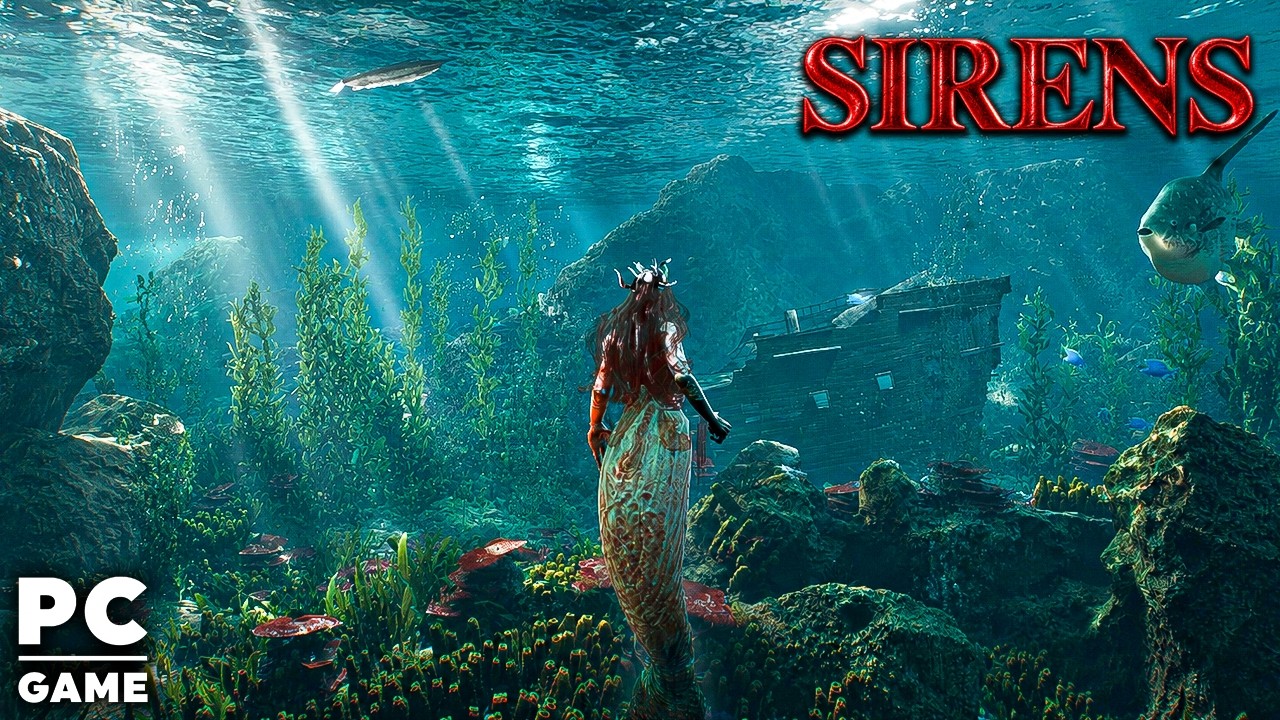 SIRENS: Новое геймплейное демо | Игра на выживание под водой