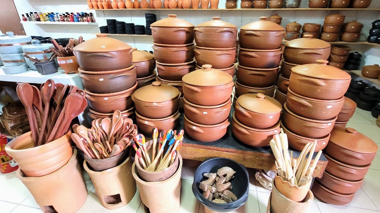 PANELA DE BARRO E DECORAÇÃO NO ALTO DO MOURA EM CARUARU PERNAMBUCO