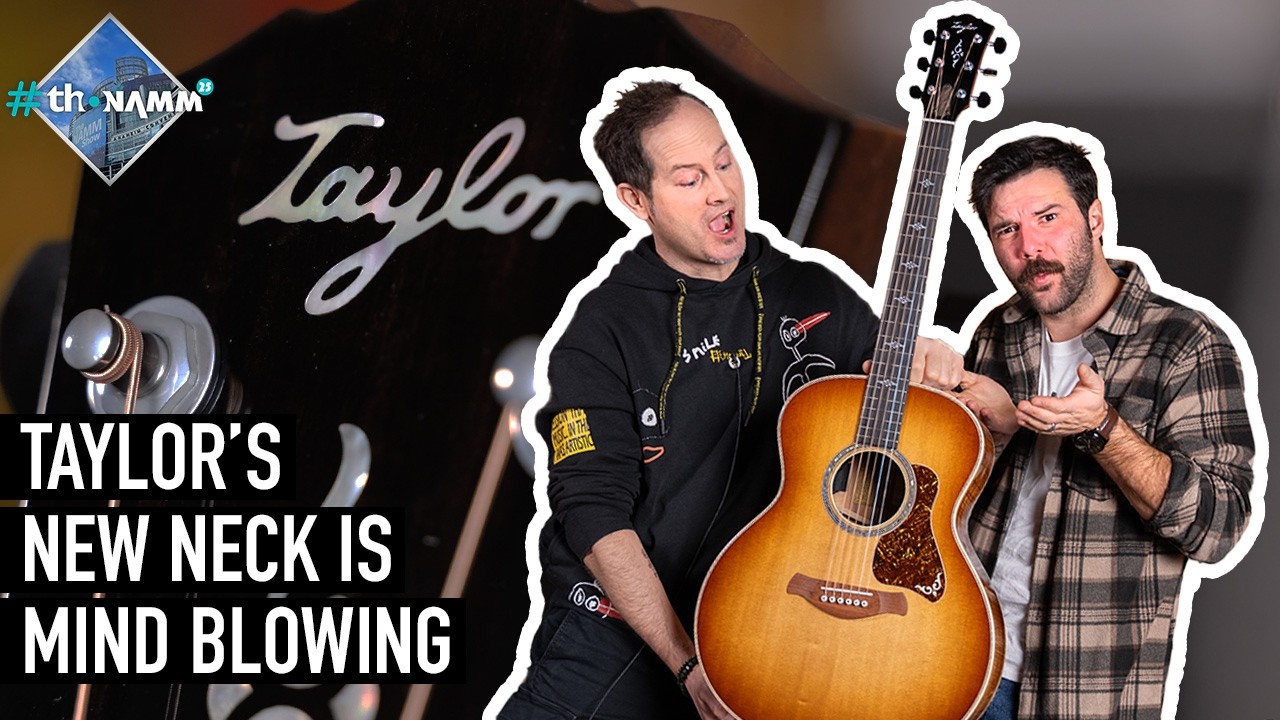 Taylor's New Revolutionary Neck Joint | 814e Gold Label | NAMM 25