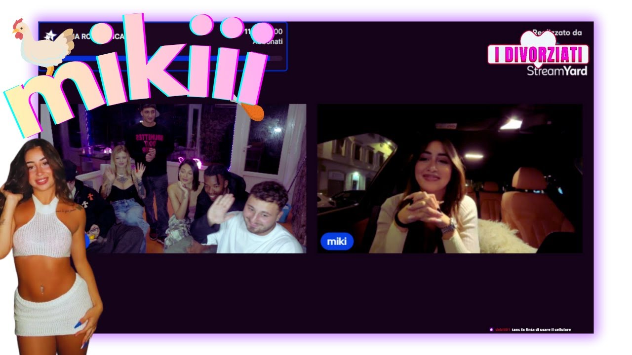 💓​🐔​MICHELLE LAPOLLA IN LIVE DA SANFY 🍗​💜​#live #perte #twitch #sanfy #MICHELLELAPOLLA