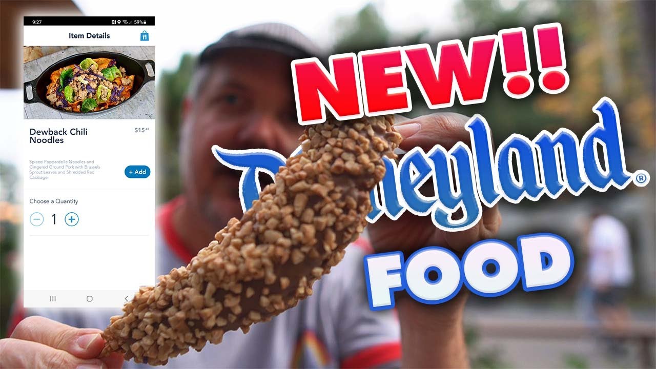 Three NEW foods at Disneyland Resort (one you have to try)