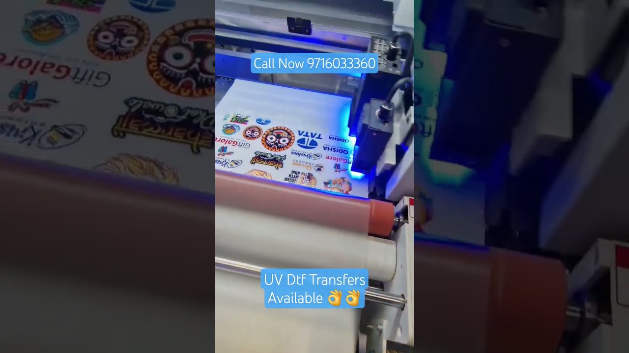 Uv dtf transfer stickers available min 1 sheet A4 size #uvdtf #uvdtfsticker #uvdtfprinter