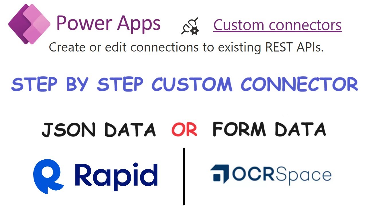 PowerApps Custom Connectors sending JSON DATA OR FORM DATA