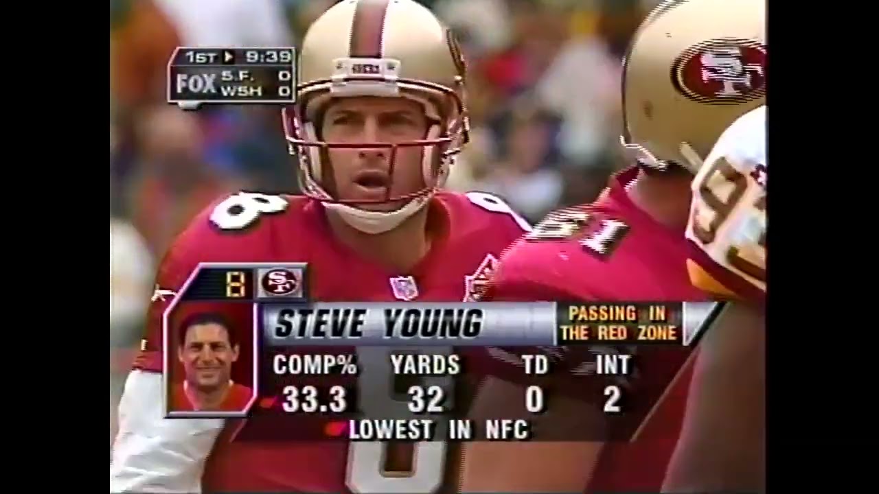 1996 Week 13 - SF 49ers at Washington Redskins