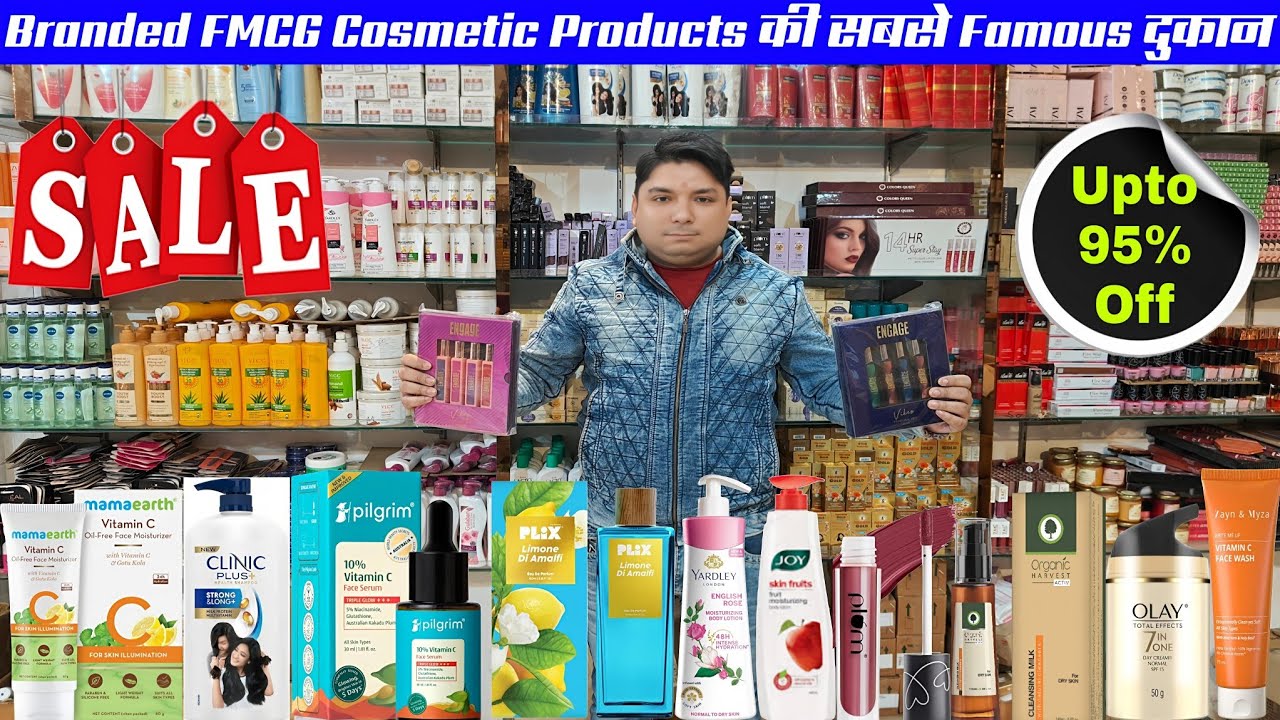 Delhi की सबसे सस्ती Cosmetic दुकान | Branded Cosmetics & Beauty Items | सोच से भी सस्ते खरीदें