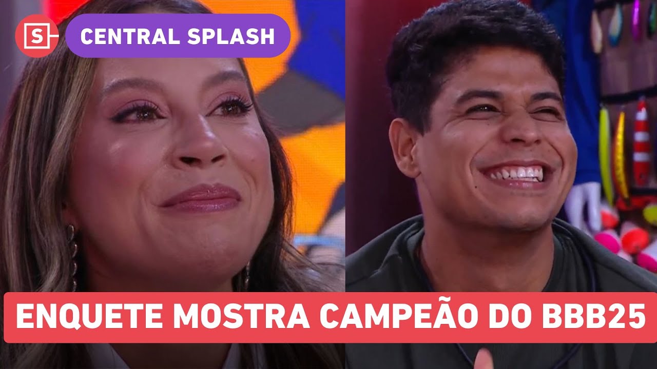Renata ou Guilherme: quem está na frente para ganhar o BBB25? Veja parcial de enquete atualizada!