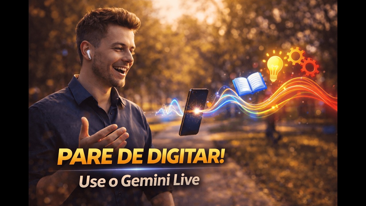 Como Conversar com o Gemini: O Guia do Gemini Live para Produtividade! 🎙️🤖