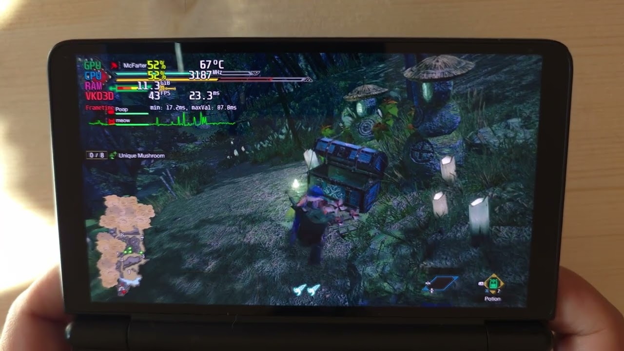[Gameplay] Monster Hunter Rise - AYN Thor Max - GameHub