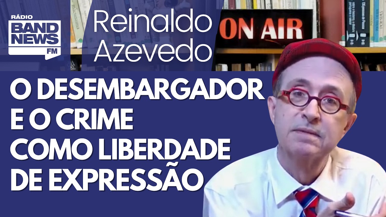 Reinaldo – Desembargador confunde crime com liberdade de expressão em decisão ligada a “PT X Flávio”