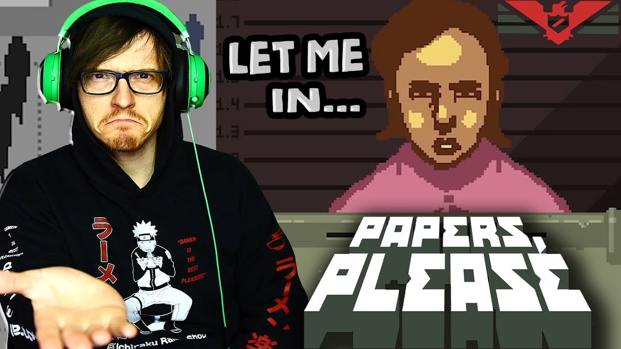 Я впервые сыграл в Papers Please.