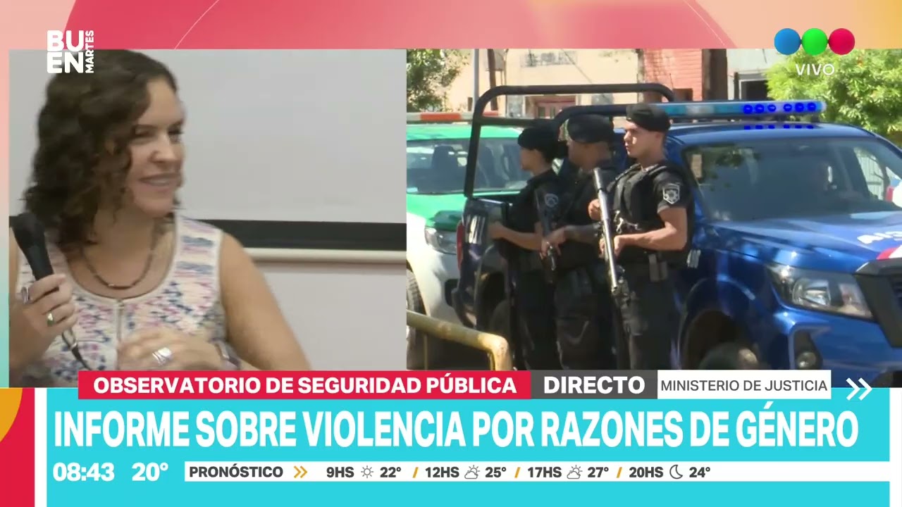 El Observatorio de Seguridad Pública presentó el informe sobre violencia por razones de género