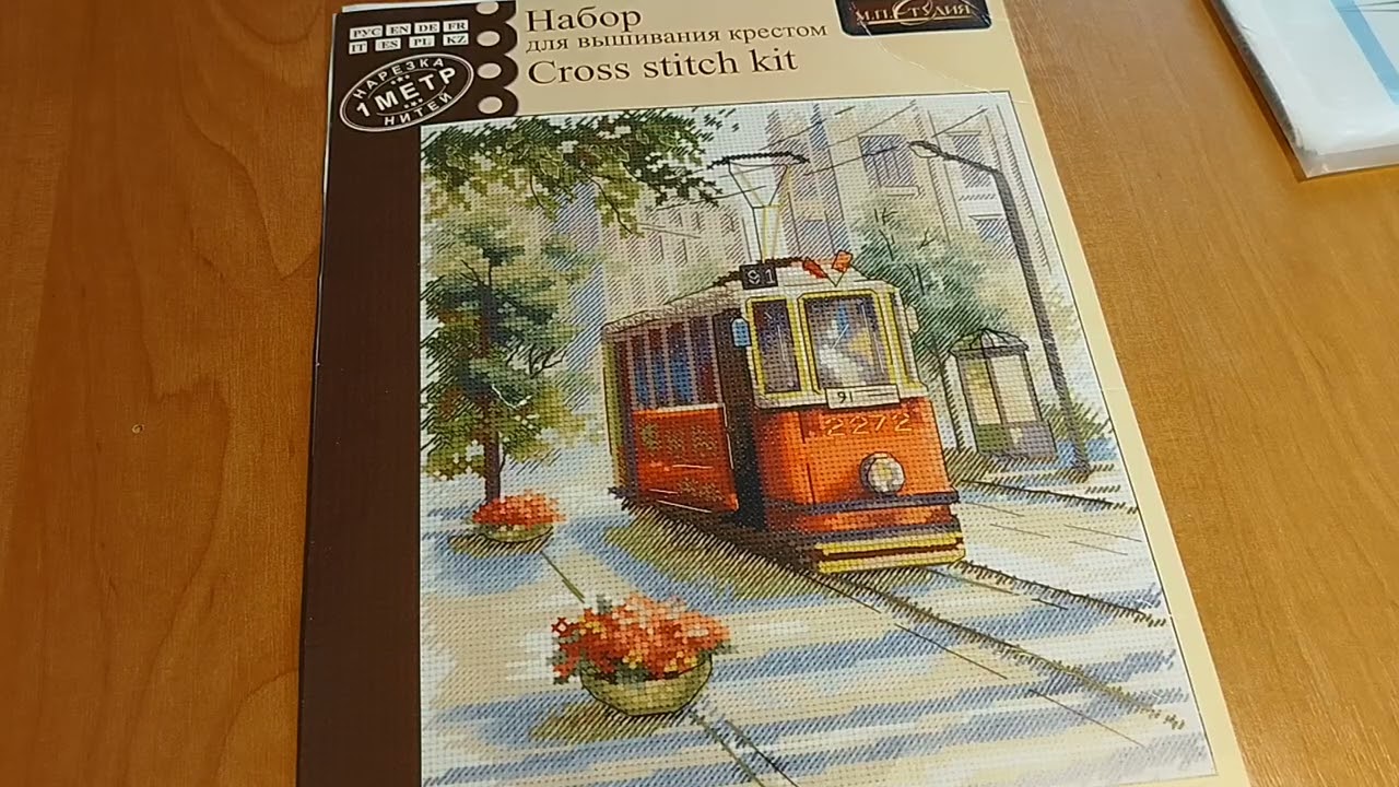 Вышиваю и читаю 