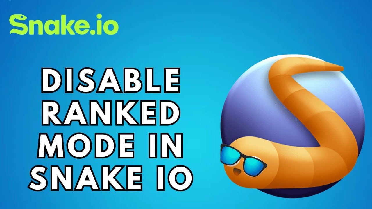 Как отключить рейтинговый режим в Snake io 2026