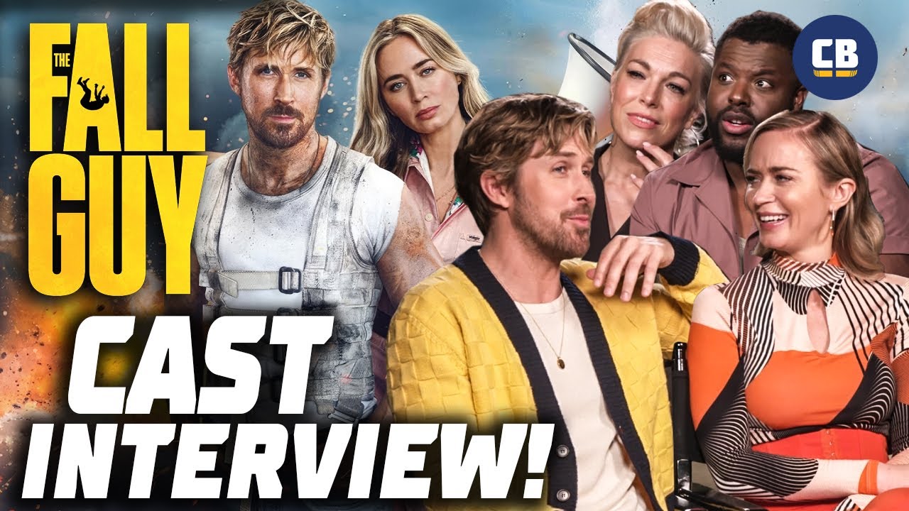 The Fall Guy's Ryan Gosling & Emily Blunt Talk T-Swift And Terrifying Stunts! The Fall Guy Exclusive