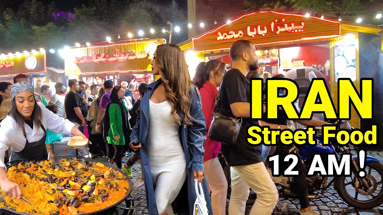 Уличная еда в Тегеране, Иран! 🇮🇷 И какие на самом деле люди в Иране!!