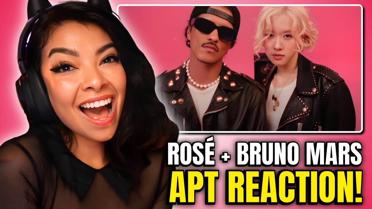First Time Hearing ROSÉ & Bruno Mars - APT. | REACTION