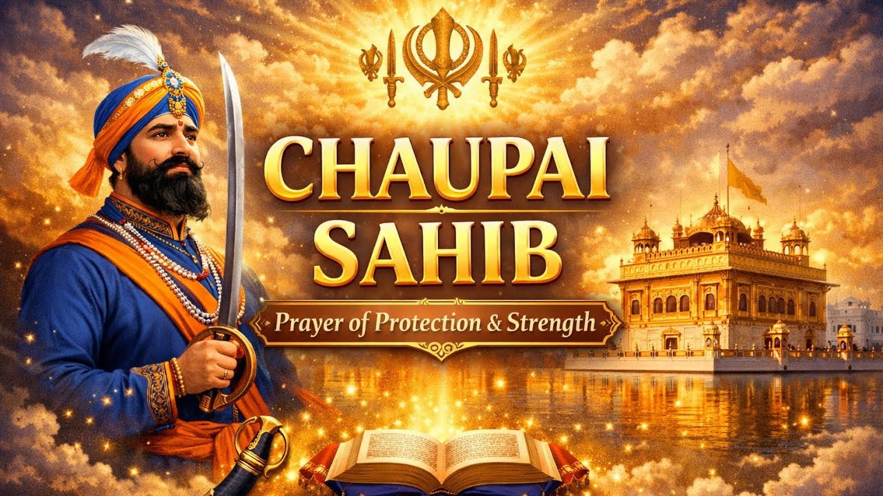 Chaupai Sahib 5 Path | ਚੌਪਈ ਸਾਹਿਬ 5 ਪਾਠ | Daily Gurbani Path | WAHEGURUKIRTAN098