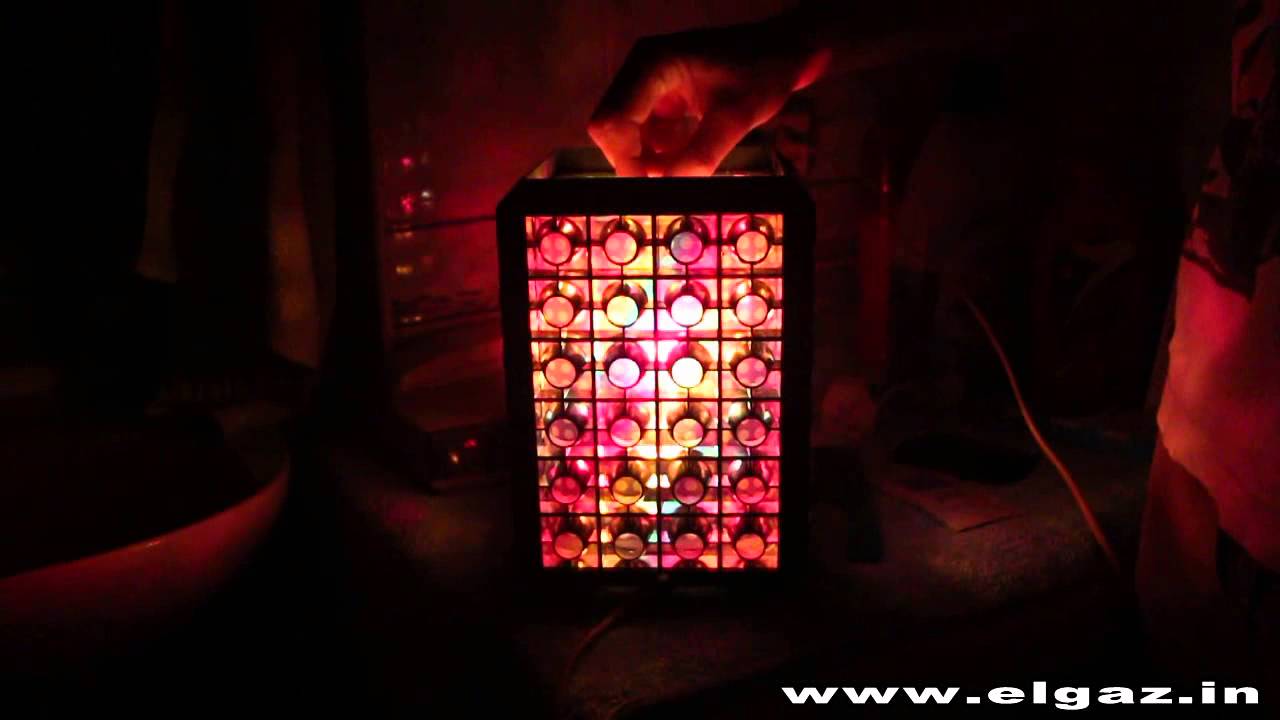 Советский светильник-диафильм. Soviet rotating lamp.