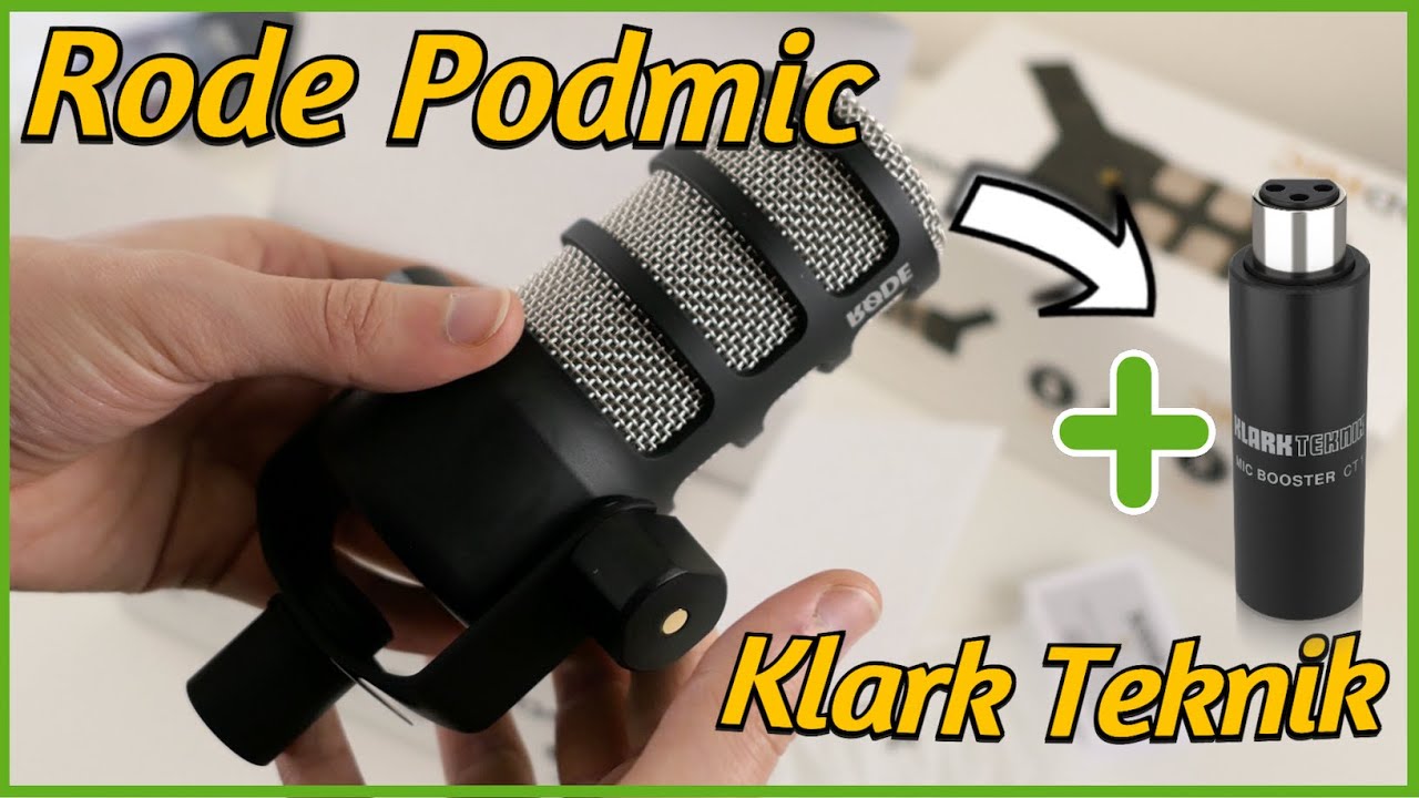 El Sonido Perfecto | Rode Podmic + Klark Teknik CT1 🎤
