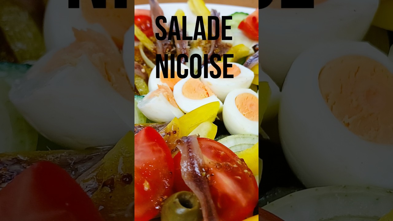 😋 Fast-track TUNA NICOISE SALAD recipe #cooking #salad #easyrecipes
