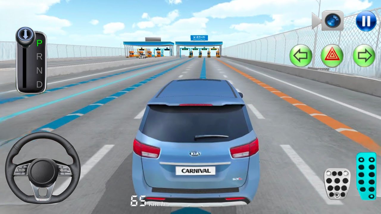 New KIA CARNIVAL Car Perking Training || 3d Driving Class Gameplay #gameplay #cargame 