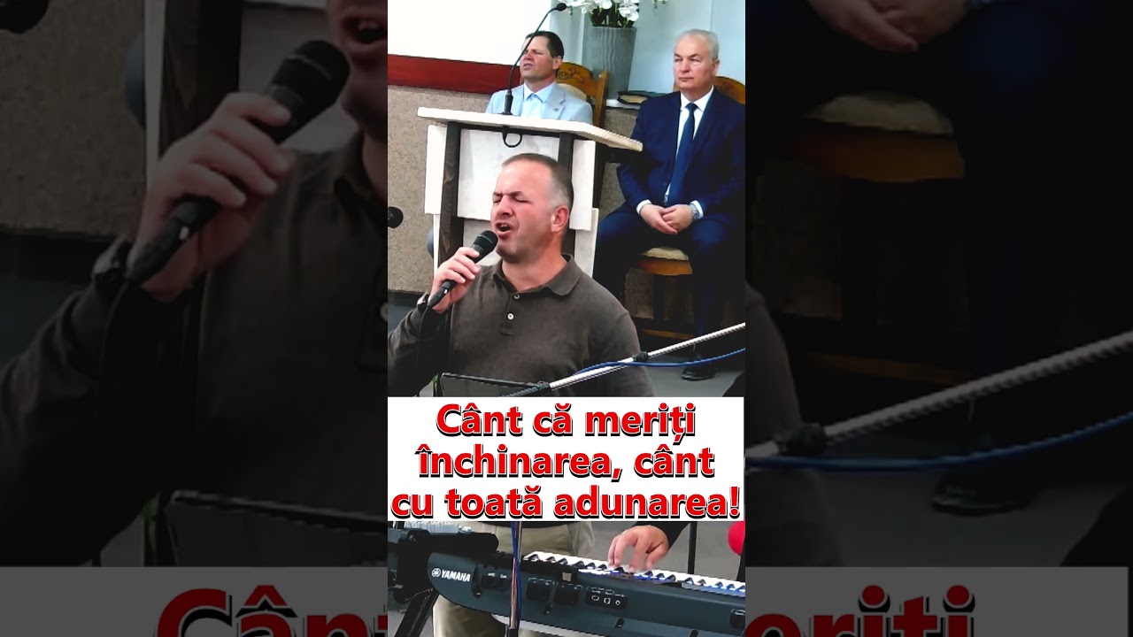 C&acirc;nt că meriți &icirc;nchinarea, C&acirc;nt cu toată adunarea - Frații Buble | Te-am chemat &icirc;n c&acirc;nt și rugăciune