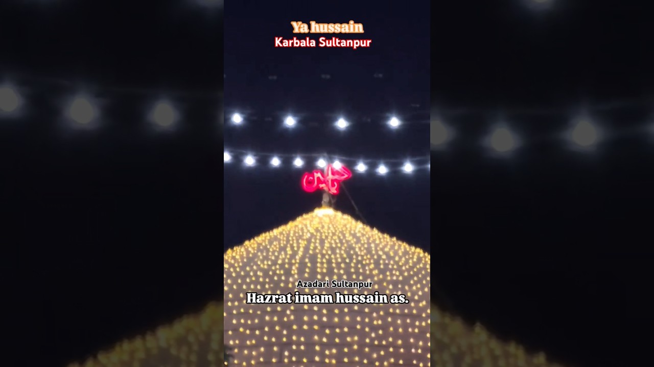 Jashne Sabro Shujaat Karbala Sultanpur Mahafil 2025 #ytstudio #ytshort #viralshorts #azadari #share