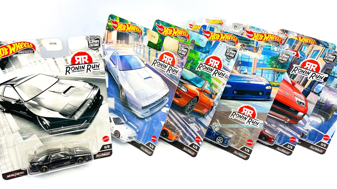 Lamley Preview: Hot Wheels Car Culture Ronin Run with Chase RX7!