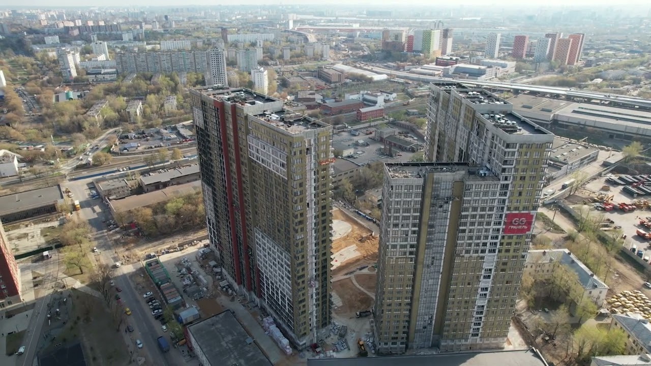 ЖК PROFIT (Профит) &mdash; съёмка с воздуха (апрель 2023)
